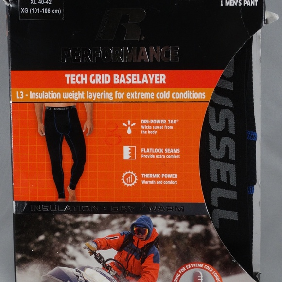 russell cool base layer